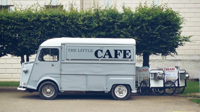 Hoe laat is koffietijd koffie op locatie foodtruck