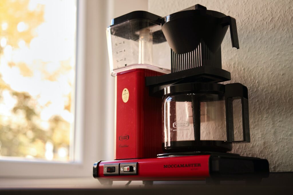 Beste koffiezetapparaat filter 2022 moccamaster rood glazen kan