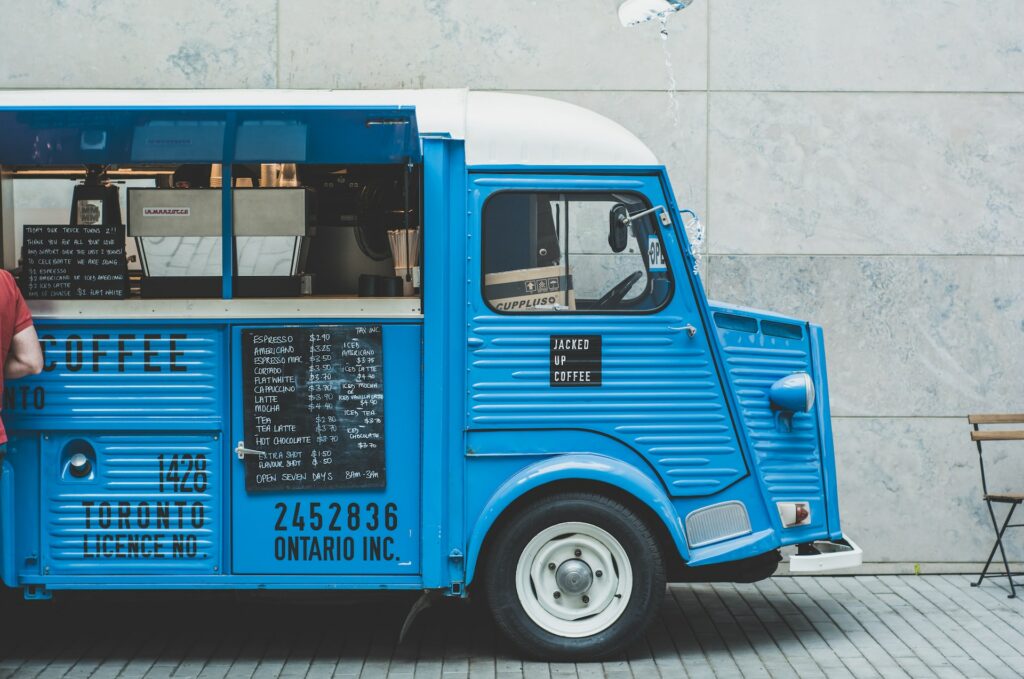 Koffie op locatie foodtruck verzorgt koffie