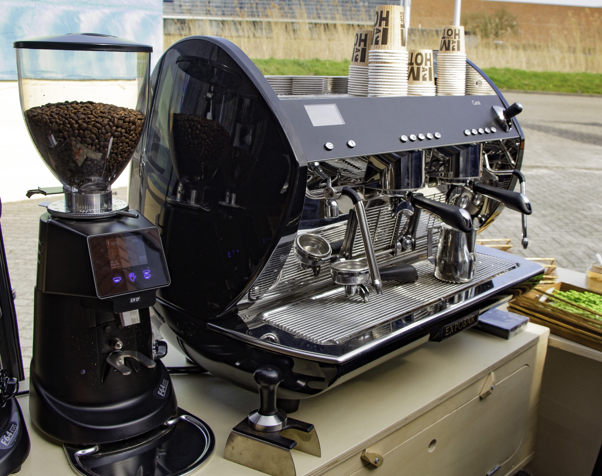 Beste koffiemachine 2025 Expobar pistonmachine